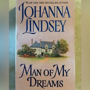 Johanna Lindsey 'Man of My Dreams' Paperback Book-Very Good Condition